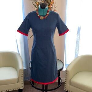 Collection | Checkered Print Short Sleeve Dress​